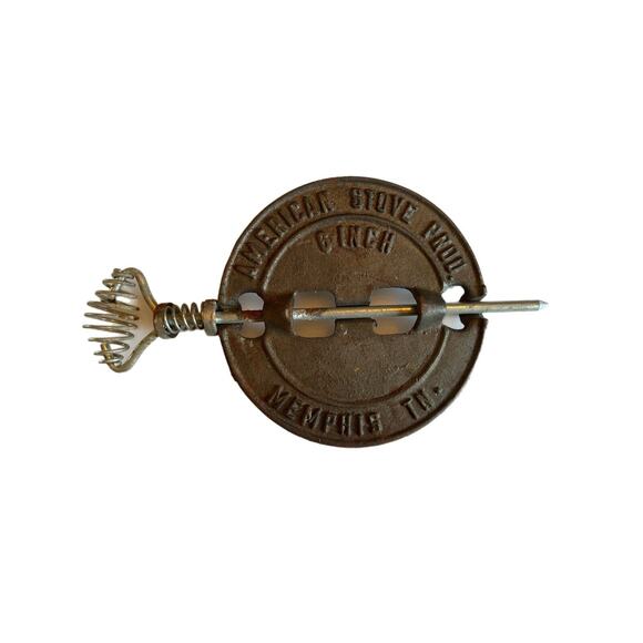 Vintage New Old Stock American Stove Prod Memphis TN 6" Stove Damper Spring Pin - Picture 2 of 3
